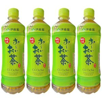 其他品牌 - 日本進口ITOEN伊藤園OiCha無糖濃郁綠茶抹茶飲料joynuts600ml4瓶