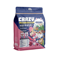【COUCH POTATO】Crazy嗨派無穀貓乾糧－雞肉干貝1KG(沙發馬鈴薯 貓飼料 貓糧 貓食 無穀貓糧 全齡貓)