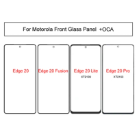 Touch Screen Panel for Motorola Edge 20 Pro XT2153,Edge 20 Lite XT2139,Edge 20 Fusion,Front Glass Panel With OCA