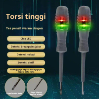 Pena listrik khusus tukang listrik mengukur kawat putus torsi tinggi cahaya berwarna-warni multi-fun