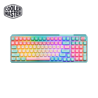 酷碼Cooler Master MK770 白軸RGB無線三模機械式鍵盤(馬卡龍色)