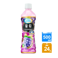 【ASAHI 朝日】 可爾必思 葡萄乳酸菌飲料500mlx24入