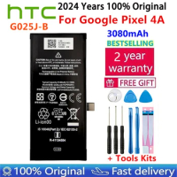 2024 High Quality 100% Original Replacement Battery G025J-B For Google Pixel 4A Pixel4A Phone Batteries Bateria 3080mAh