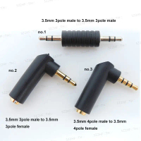 3.5mm 3/4Pole Male Female Audio Connector Stereo Plug Jack Adapter  TH2H