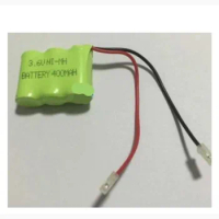 2Pcs/Lot 3.6V 1/2AAA 400MAh NI-MH Rechargeable Battery For Phone