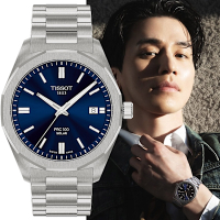 TISSOT 天梭 官方授權 李棟旭配戴款 PRC 100 Solar太陽能手錶 母親節送禮首選-39mm T1514221104100