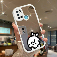 เคส Realme 7i/Realme 7 ฉันต้องการมาที่ฝาครอบด้านข้างของคุณ ลายพื้นผิวกระจก เคสโทรศัพท์บางและนุ่ม