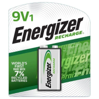 Energizer Recharge 9V Battery