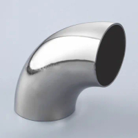 1pc 19mm 0.75" 0.75 Inch SS304 SS316 304 316 Stainless Steel Elbow 90 Degree Sanitary Welding Elbow Pipe Connection Fitting