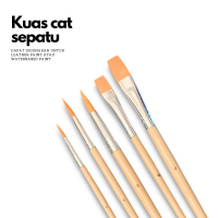 GOOP Paint Brush Set - Kuas cat sepatu - kuas lukis Set - Kuas cat canvas - kuas cat sepatu kulit - 