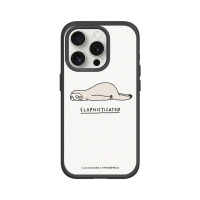 【RHINOSHIELD 犀牛盾】iPhone 15/Plus/Pro/Max SolidSuit背蓋手機殼/樹懶(I Love Doodle)