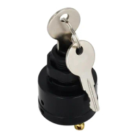 Ignition Switch MP41000 With 2 Keys Boat Motor Push to Chock 87-88107 87-88107A5 Compatible with Mer