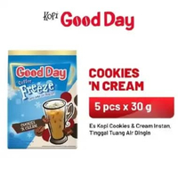 Kopi Saset / Sachet Instant Good Day Goodday Moccacino Vanilla Latte Original Coolin Carebian Nut Ch