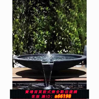 【台灣公司 可開發票】日式流水石缽噴泉水池庭院聚寶盆戶外花園景觀涌泉水缽流水