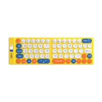 【Miffy x MiPOW】米菲x麥泡聯名輕薄米菲迷你折疊鍵盤MPC005