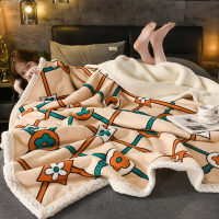 毛毯冬季加厚保暖學生宿舍鋪床單人毯子珊瑚法蘭絨毯重力被子春秋
