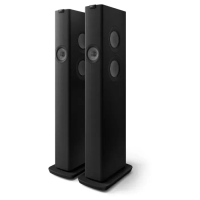 KEF LS60 Wireless 座地式無線音響系統 碳黑