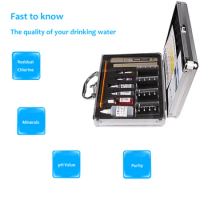 Poolcare.cn PH Chlorine Water Quality Test Kit Swimming Pool Hydroponics Aquarium Tester Box