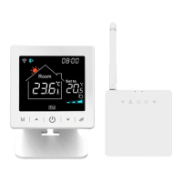 WIFI Thermostat For Gas Boiler Water Heating RF Temperature Controller Works For Google Home