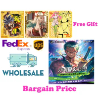 Case Wholesale 2024 Newest A5 Size Japanese Anime Collection Card One Piece Demon Slayer DBZ Booster Box Hobbies Gift