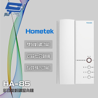 昌運監視器 Hometek HA-85 多功能對講室內機 雙向對講 可設七只副機
