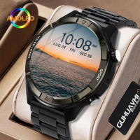 KAVSUMI New Bluetooth Call Smart Watch Men AMOLED Full Touch Screen Sports Fitness Watch 4G Music Smartwatch For Android ios