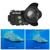 Seafrogs Bluetooth Control Waterproof Phone Case For iPhone 11/12 Mini&amp;Pro&amp;Pro max Underwater 40/130fit Professional Diving Case
