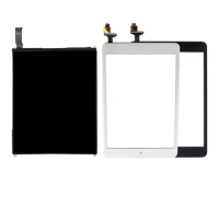 LCD Display ScreenFor ipad mini 1 Touch Screen Digitizer panel LCD Display Screen Repair Parts For ipad mini 1 A1432 A1454 A1455