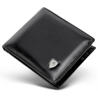 Bostanten leather wallet for men original zipper coin purse