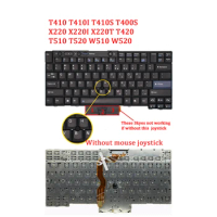 New Laptop Keyboard For LENOVO Thinkpad T410 T410I T410S T400S X220 X220I X220T T420 T510 T520 W510 W520 Without backlit
