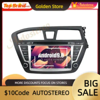 Autostereo Android 12 Car CD DVD Player GPS Navigation For HYUNDAI I20 2014-2019 Car Multimedia Player Recorder Radio Head Unit