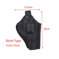 Tactical Revolver Holster Airsoft Weapons Gun Case Holsters Hunting Pistol Case Carry .357 Caliber