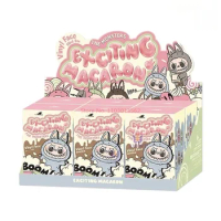 Hot Toys Labubu Heart Macaron Vinyl Face Blind Box Labubu Macaron Model In Stock Cute Cartoon Gifts For Girls Home Decoration