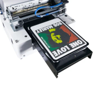 Favourite A3 Size T-shirt Printing Machine with 5760*1440dpi DTG Printer for Print on Black and White Clothes