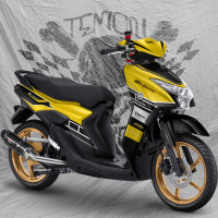 Decal Stiker Yamaha Gear 125 full body - Decal Sticker Gear 125 Disain Yamaha Limited Edition 60th A