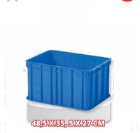 48x35x27 Box Container Rabbit 3033 + Tutup Bak Mesin Cuci AC Kolam Air Ikan Krat Kontainer Industri 