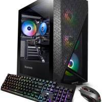 iBUYPOWER 100% TraceMesh Gaming PC Computer Desktop TMI7N46T01 (Intel Core i7 14700F, NVIDIA GeForce RTX 4060 Ti 8GB, 32GB DDR5