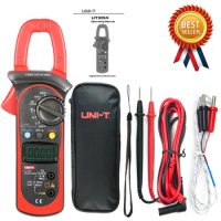 UNI-T UT204 Multimeter True RMS Auto Range 400-600A Digital Clamp Meters w/Frequency Test Highly Voltage Tester UT204