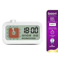 BOOVI JD015 Jam Digital LED Pomodoro Knob Timer Kalender Hari Alarm Multifungsi