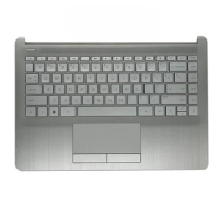 New For HP 14-CF 14-DF 14-DK 14S-CF Palmrest Case Keyboard Touchpad L91185-001