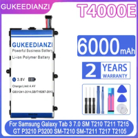 GUKEEDIANZI Tablet T4000E Battery 6000mAh For Samsung Galaxy Tab 3 Tab3 7.0'' T211 T210 T215 T217A SM-T210R T2105 P3210 P3200
