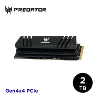 【Acer 宏碁】Acer Predator GM7000 2TB M.2 2280 PCIe Gen4x4 SSD固態硬碟(PS5)