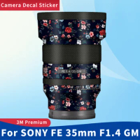 For SONY FE 35mm F1.4 GM Anti-Scratch Camera Sticker Protective Film Body Protector Skin SEL35F1.4GM 1.4/35