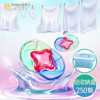 【MAMORU】超濃縮三合一洗衣球-5盒(洗衣球/洗衣精/洗衣膠球/洗衣凝珠/洗衣膠囊)