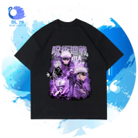 TSHIRT | OVERSIZE | KAOS VINTAGE ANIME JUJUTSU KAISEN - GOJO SATORU | RAP TEE GOJO SATORU | T-SHIRT