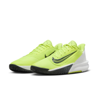 NIKE 籃球鞋 男鞋 運動鞋 包覆 緩震 PRECISION VII 黃綠 FN4322-700