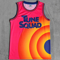 2024MM MASMIG 2021 Movie Space Jam 2 A New Legacy Tune Squad 1/3 TWEETY Basketball Jerseys Halloween