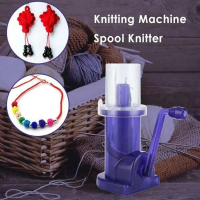 [COD] Mesin Rajut Tali Kepang Gelang Kalung Kerajinan DIY Mini Portabel Manual Knitting Machine Jewe