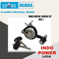 MINDA KUNCI KONTAK KEY SET KEYSET SET KUNCI JOK UNTUK MIO J MIO GT 54P ASLI ORIGINAL 100%