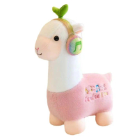 Cotton Kids Gifts Plush Pillow Plush Animal Toy Home Decoration Animal Dolls Alpaca Llama Doll Stuff